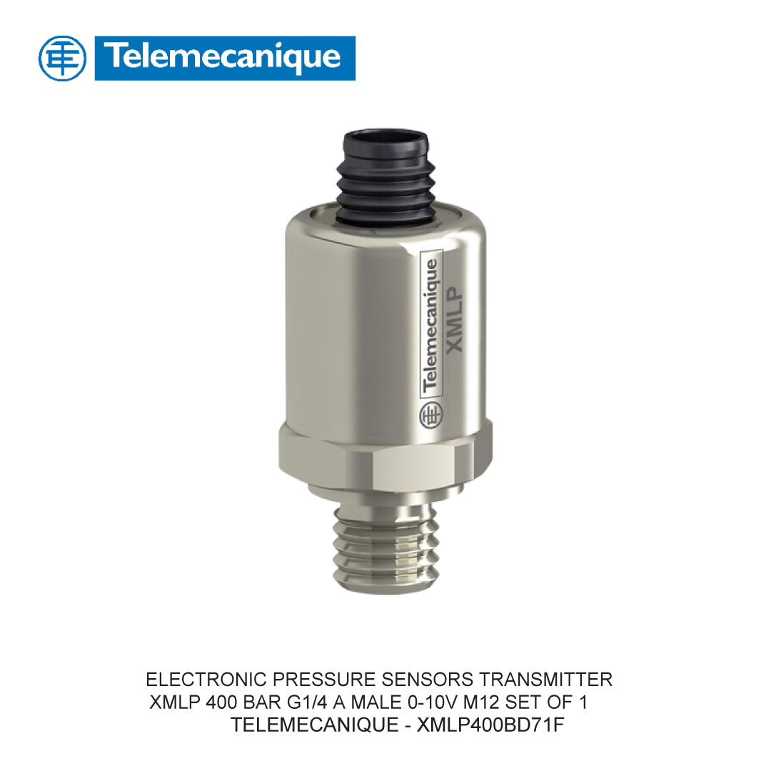 ELECTRONIC PRESSURE SENSORS TRANSMITTER XMLP 400 BAR G1/4 A MALE 0-10V M12 SET OF 1