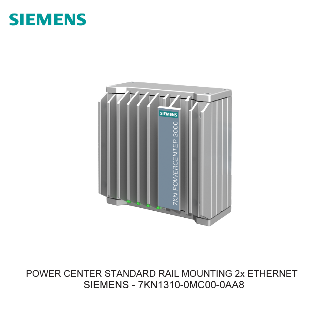 POWER CENTER STANDARD RAIL MOUNTING 2x ETHERNET