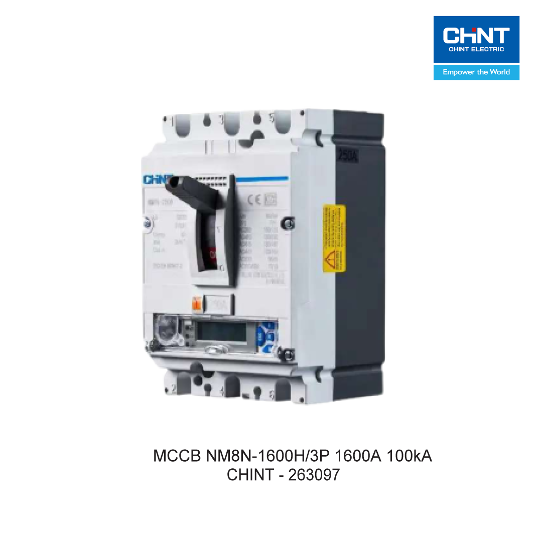 MCCB NM8N-1600H/3P 1600A 100kA