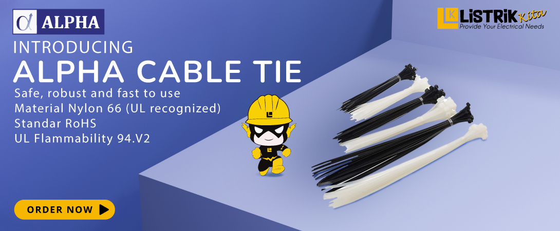 CABLE TIES ALPHA MAXIMIZES THE EFFICIENCY OF PROPER CABLE TIE SELECTION AND APPLICATION