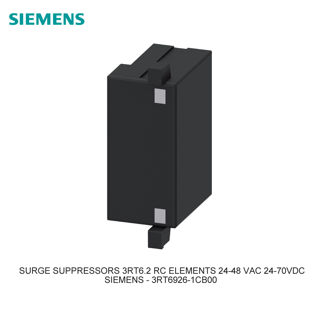 SURGE SUPPRESSORS 3RT6.2 RC ELEMENTS 24-48 VAC 24-70VDC