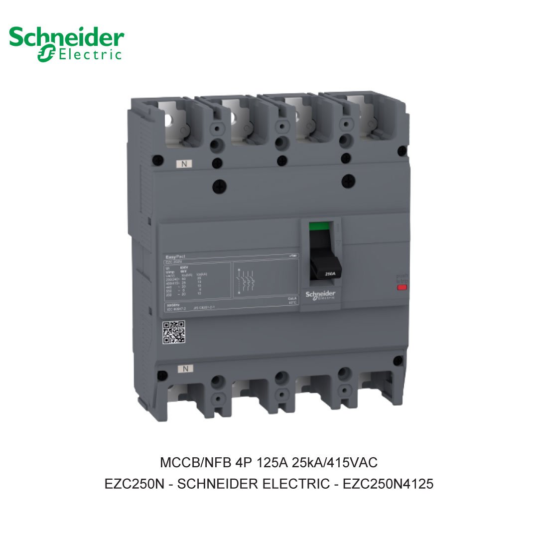 MCCB/NFB 4P 125A 25KA/415VAC