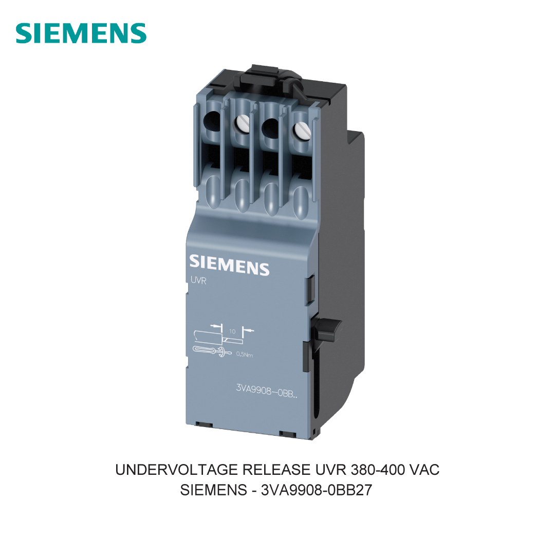UNDERVOLTAGE RELEASE UVR 380-400 VAC