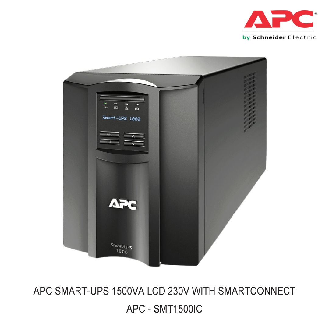 APC SMART-UPS 1500VA LCD 230V WITH SMARTCONNECT