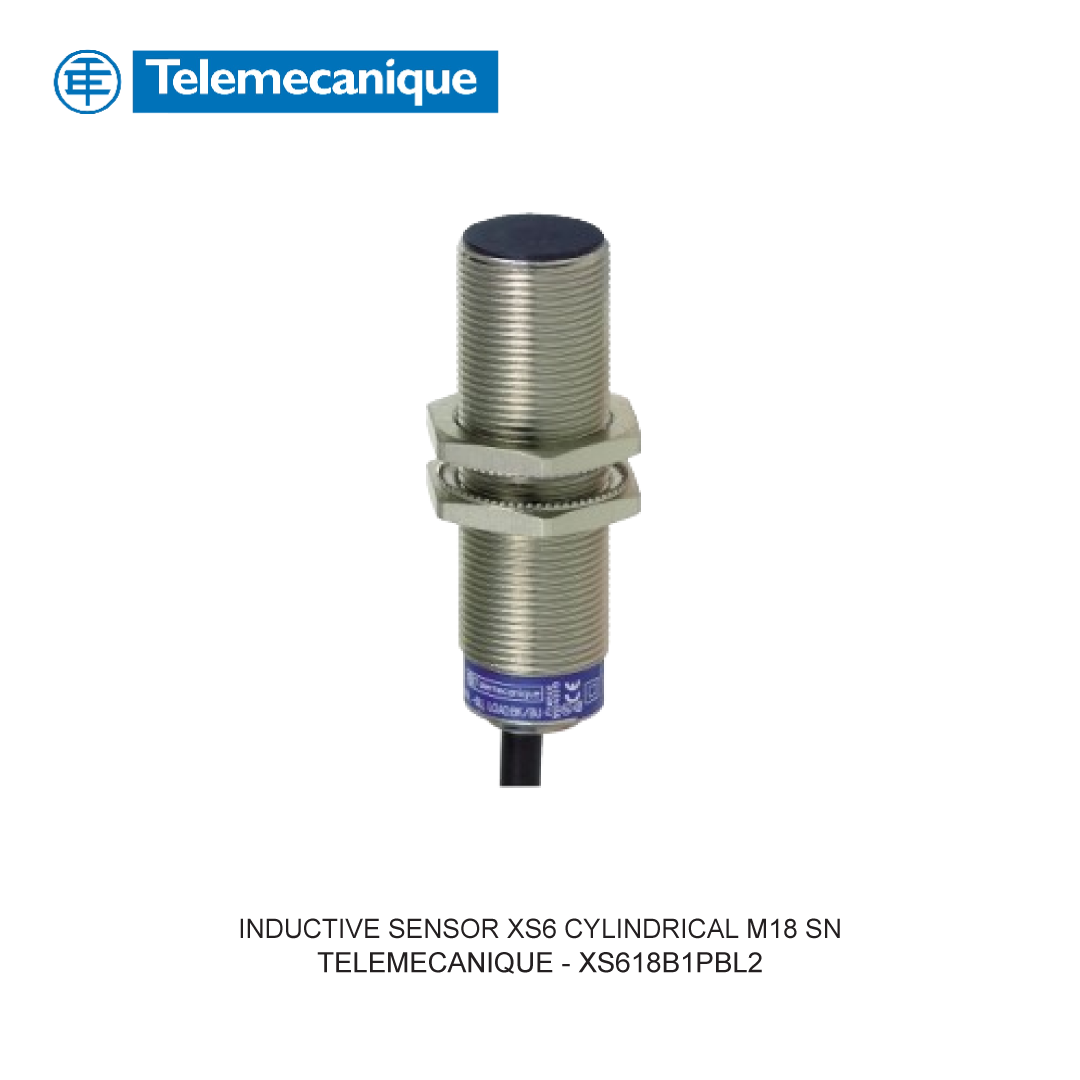INDUCTIVE SENSOR XS6 CYLINDRICAL M18 SN