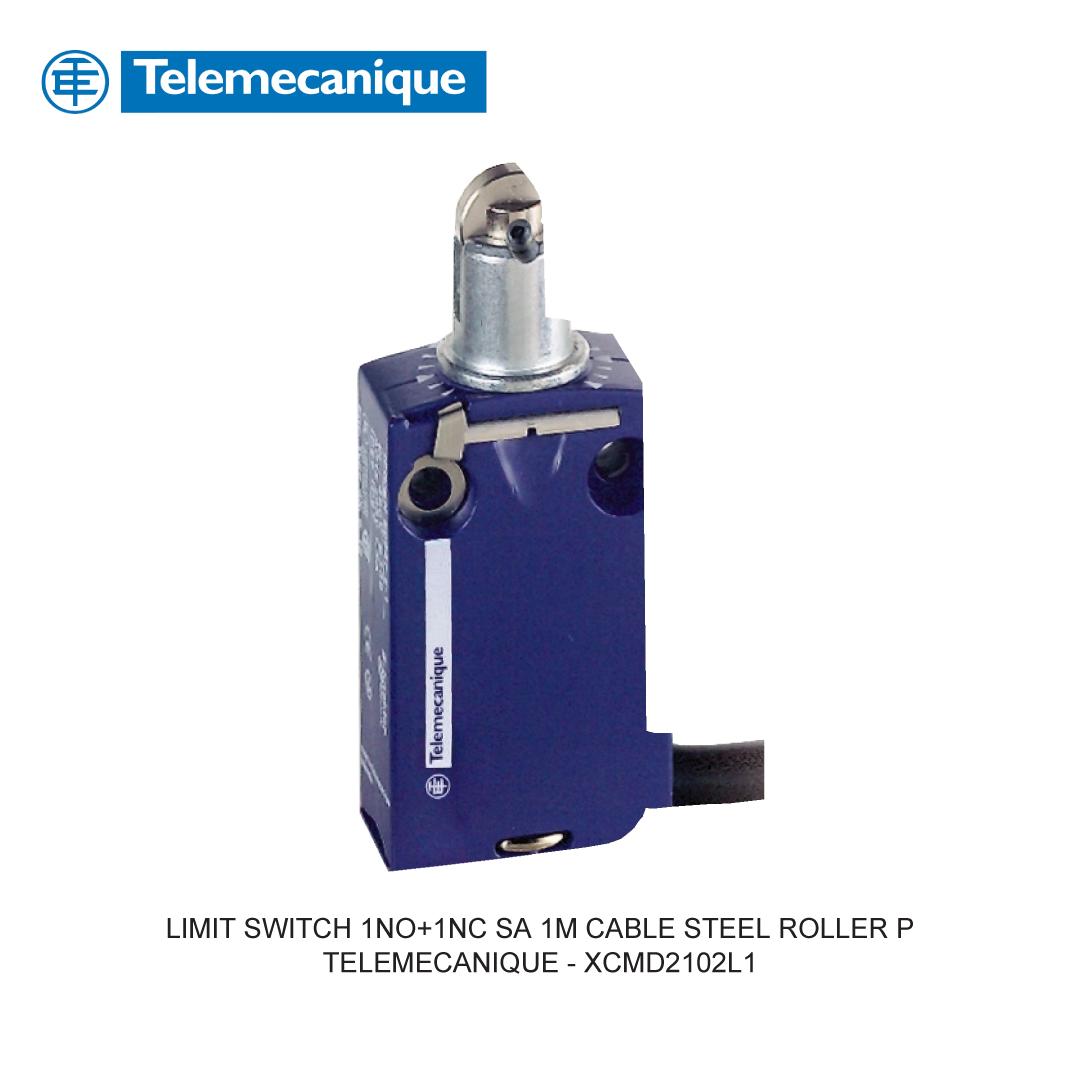 LIMIT SWITCH 1NO+1NC SA 1M CABLE STEEL ROLLER P