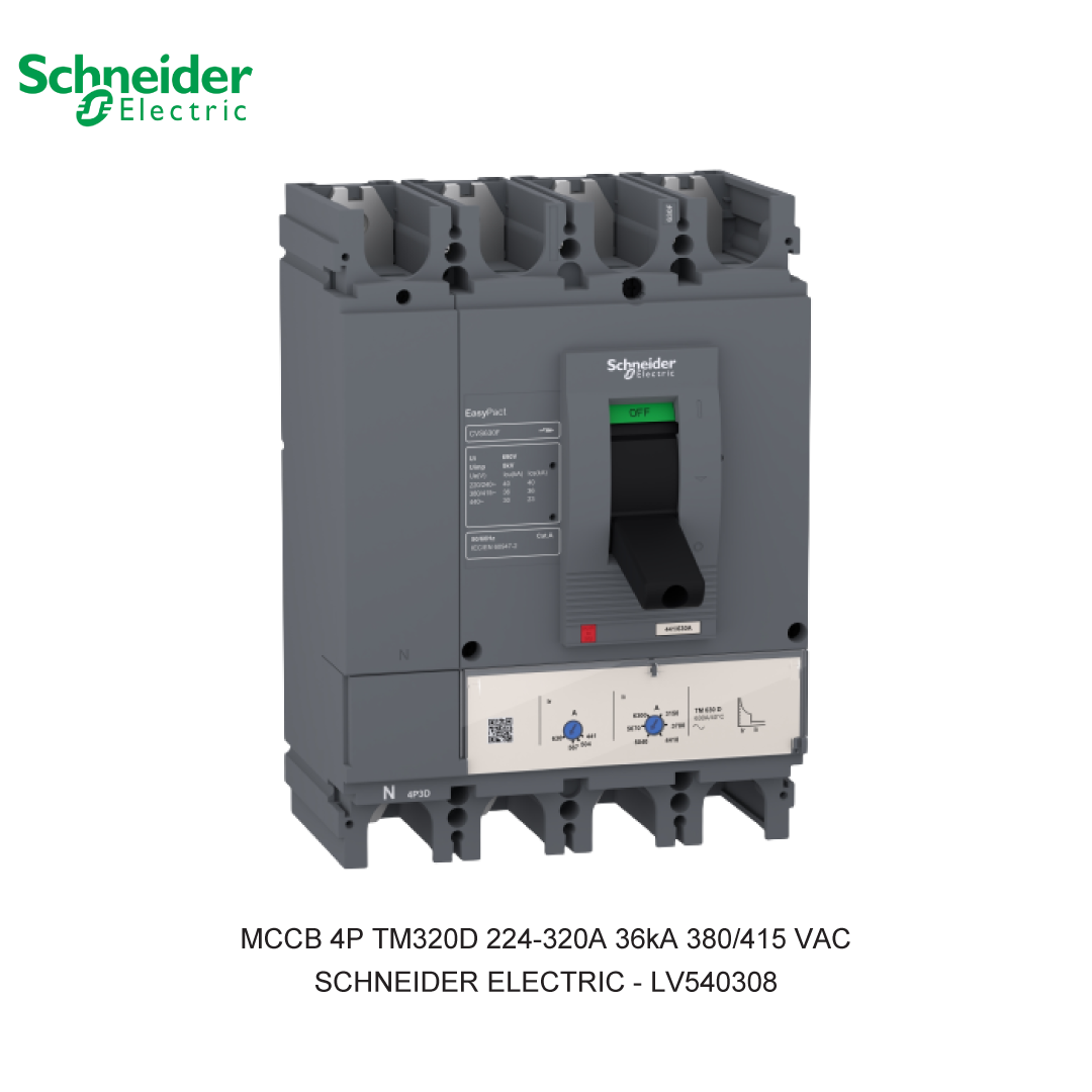 MCCB 4P TM320D 224-320A 36KA 380/415VAC