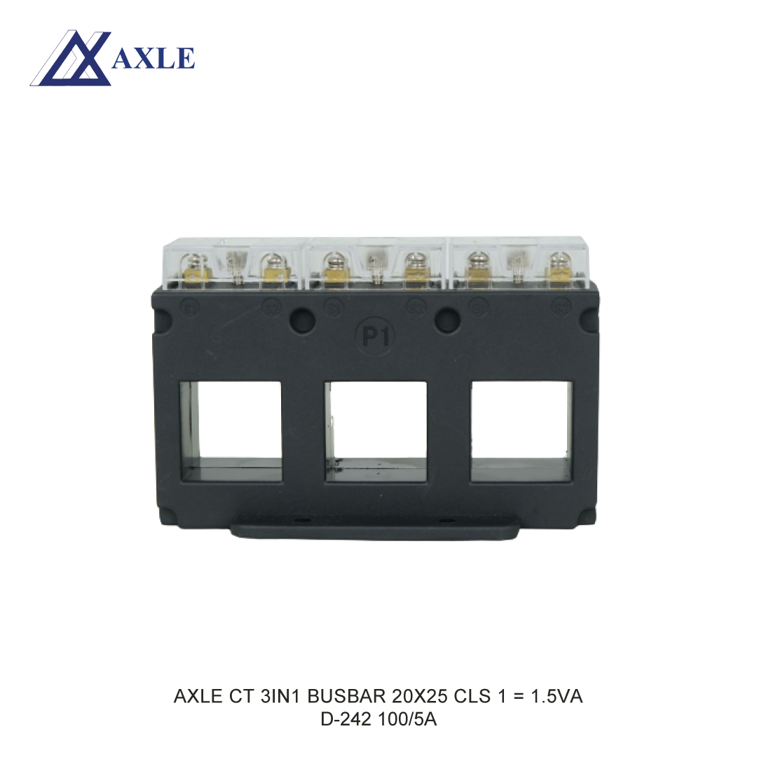 AXLE CT 3IN1  BUSBAR 20X25 CLS 1 = 1.5VA