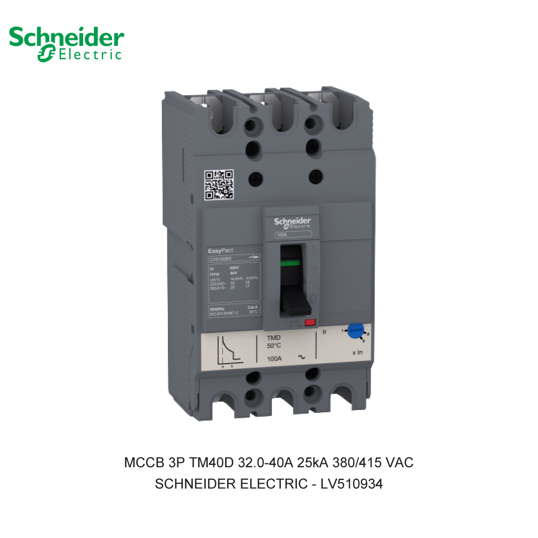 MCCB 3P TM40D 32.0-40A 25KA 380/415VAC