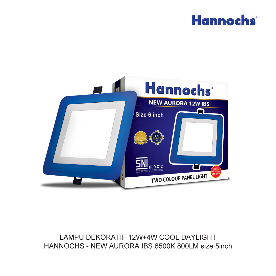LED DECORATIVE 12W+4W COOL DAYLIGHT HANNOCHS