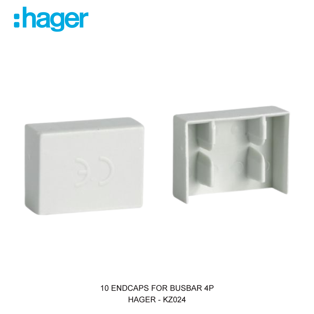10 ENDCAPS FOR BUSBAR 4P