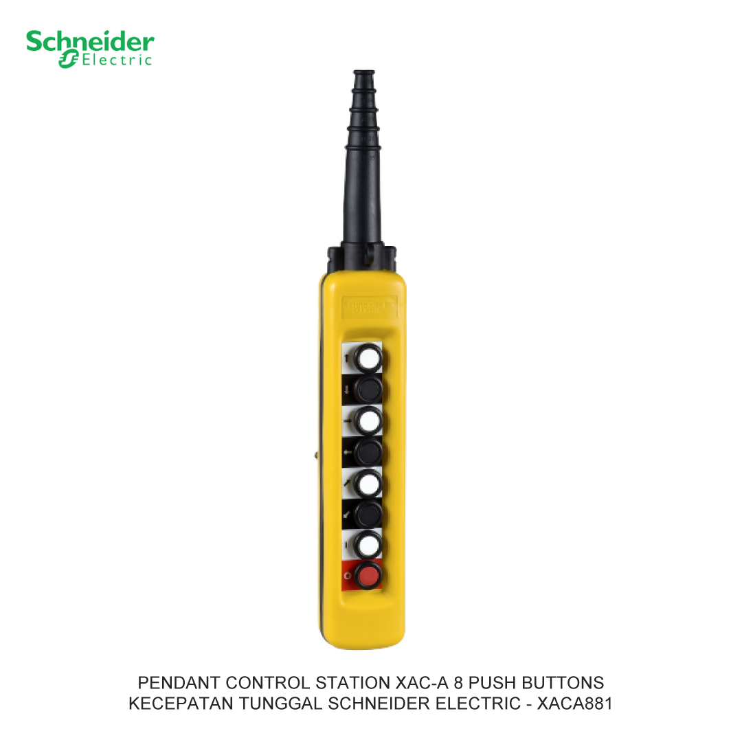 PENDANT CONTROL STATION XAC-A 8 PUSH BUTTONS