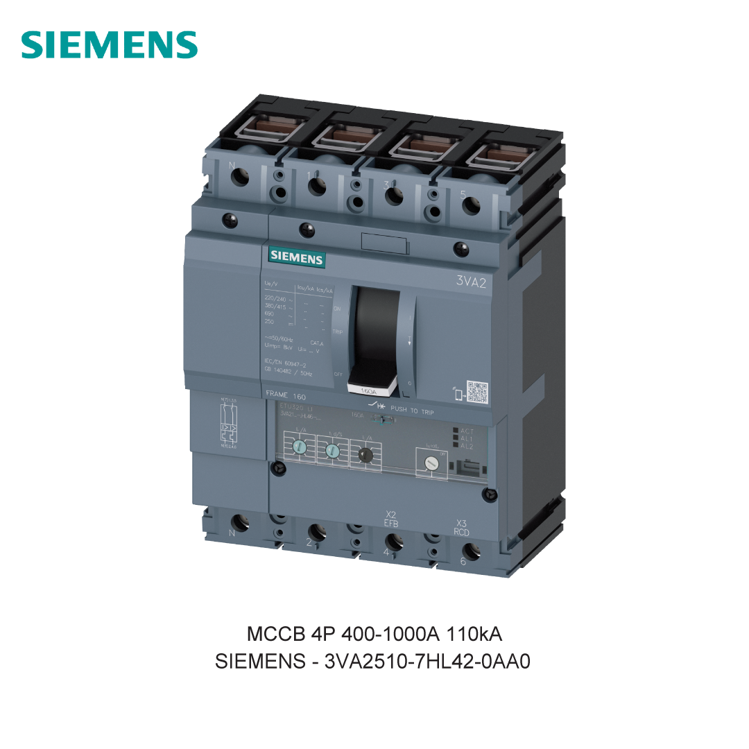 MCCB 4P 400-1000A 110kA