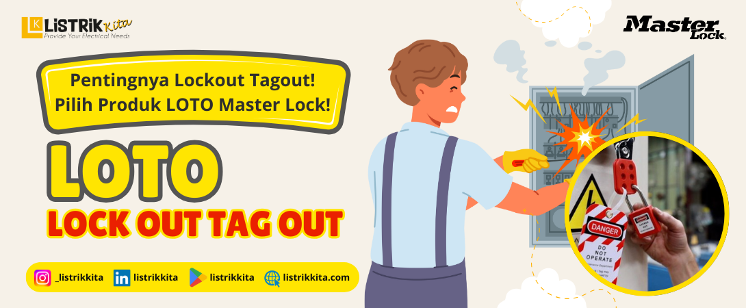 Pentingnya Lockout Tagout: Pilih Produk LOTO Master Lock!