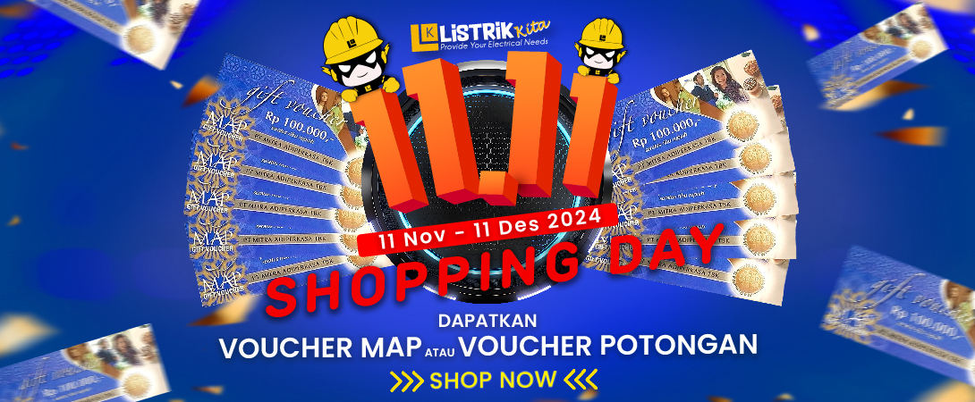Nikmati Promo 11.11 Shopping Day! Dapatkan Voucher MAP untuk Setiap Pembelian