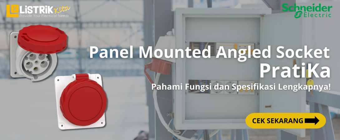 Get To Know the Function and Complete Specifications of the Schneider Electric Panel Mounted Angled Socket