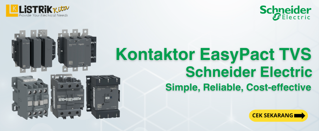 Schneider Electric EasyPact TVS Contactor, Advantages and Specifications