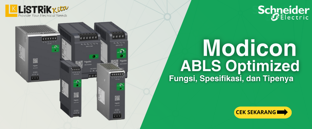 Schneider Electric Modicon ABLS Optimized Power Supply, Key to Stable Electric Current