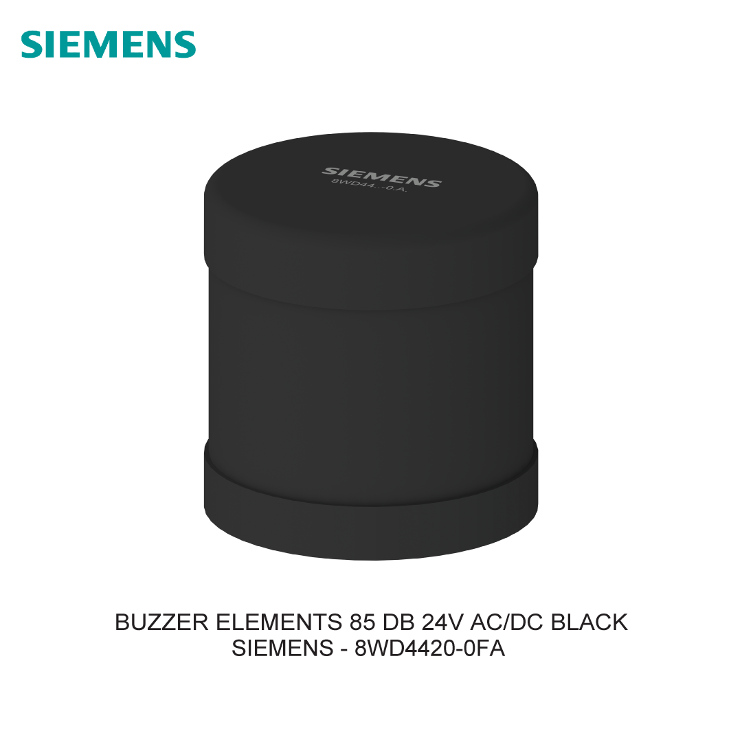 BUZZER ELEMENTS 85 DB 24V AC/DC BLACK