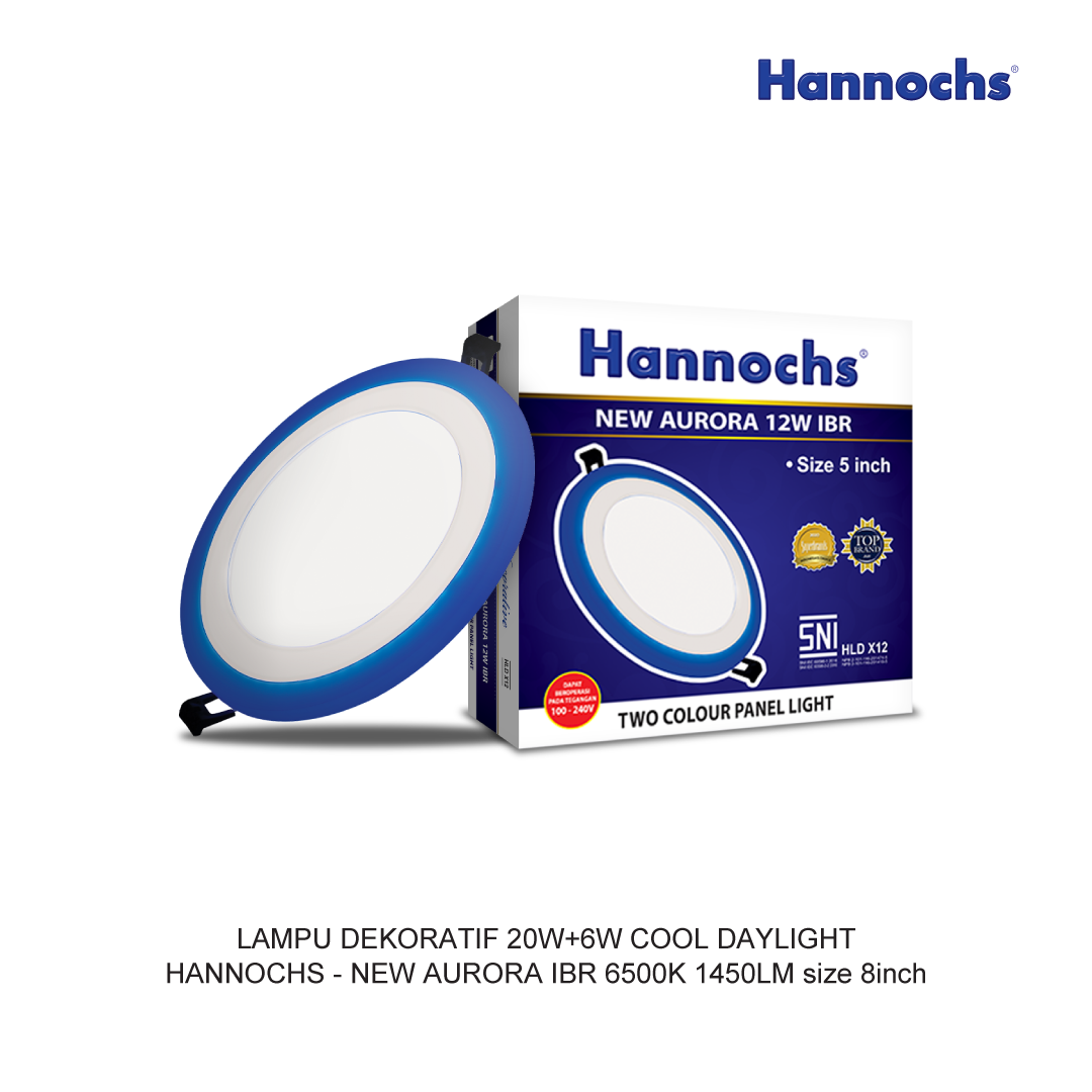 LED DECORATIVE 20W+6W COOL DAYLIGHT HANNOCHS