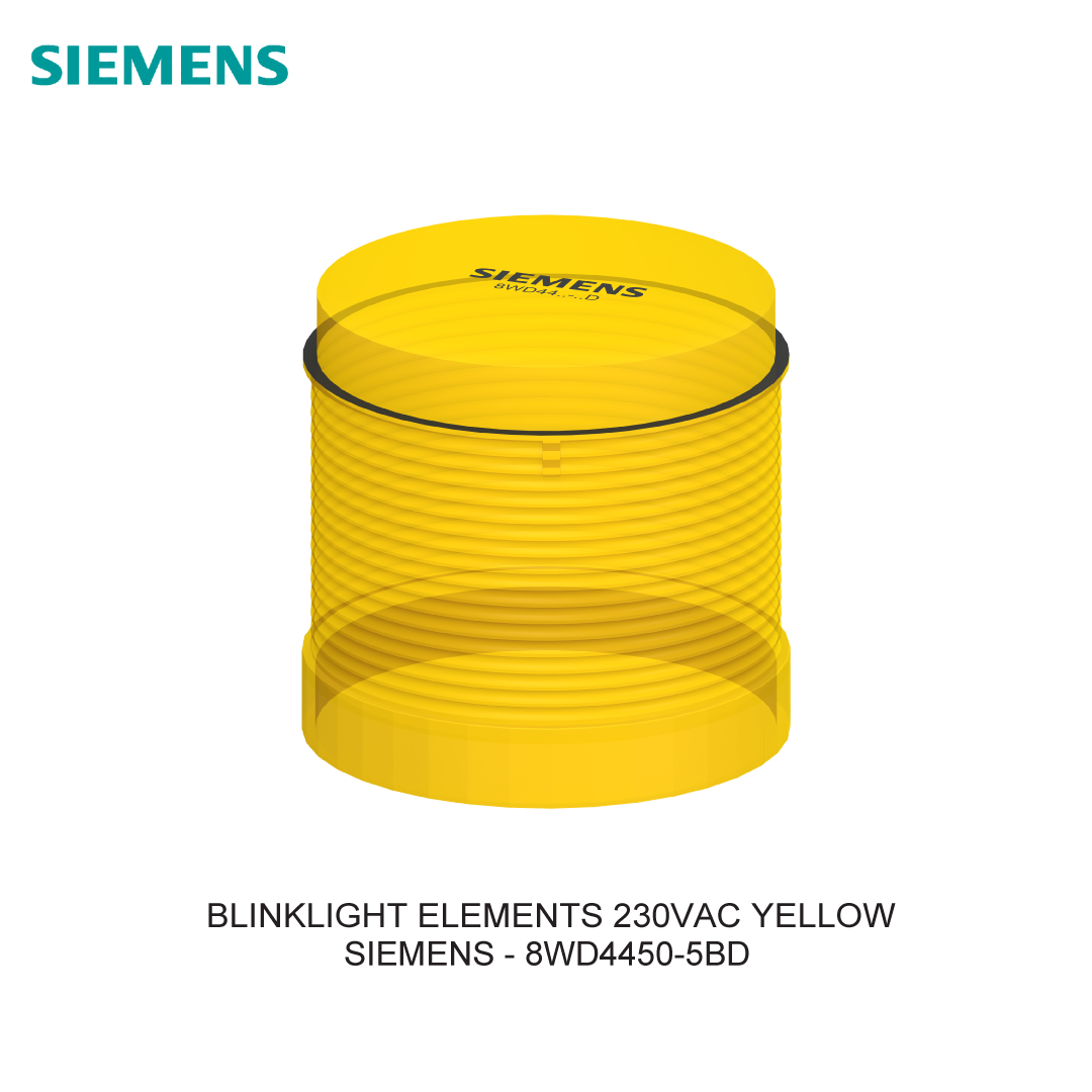 BLINKLIGHT ELEMENTS 230VAC YELLOW