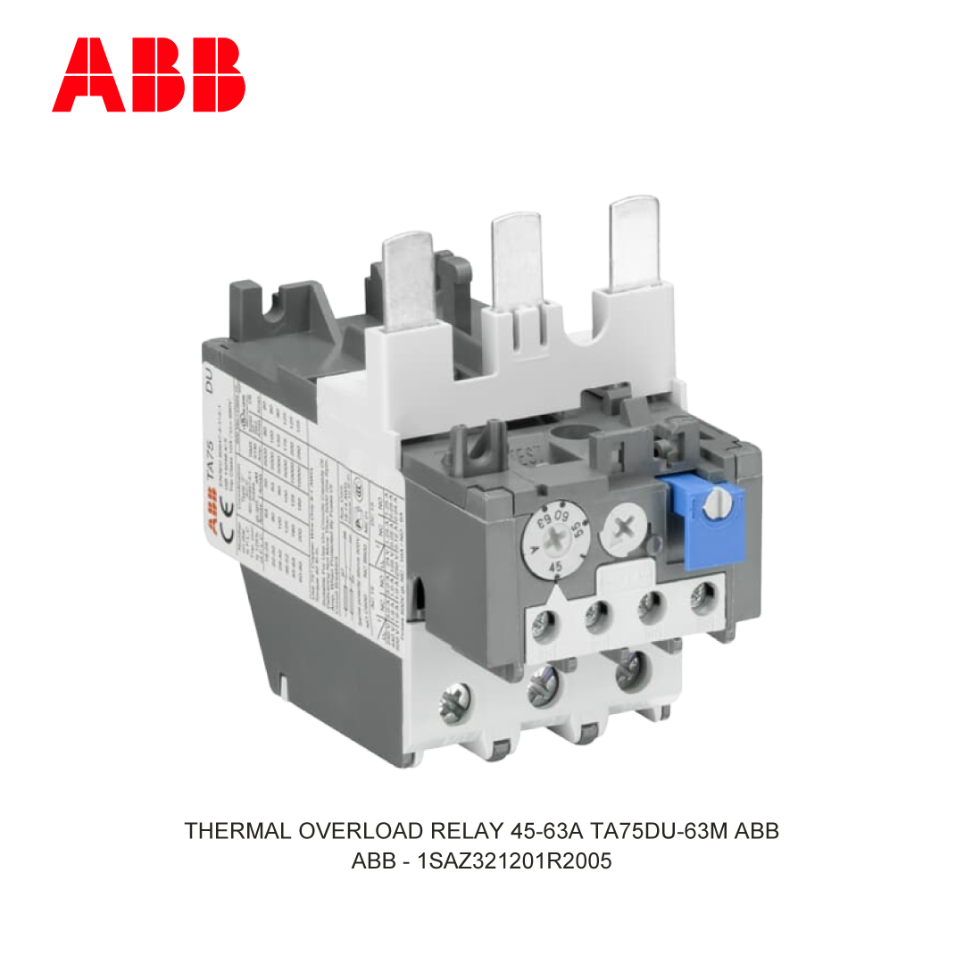 RELAY THERMAL BEBAN LEBIH 45-63A TA75DU-63M ABB