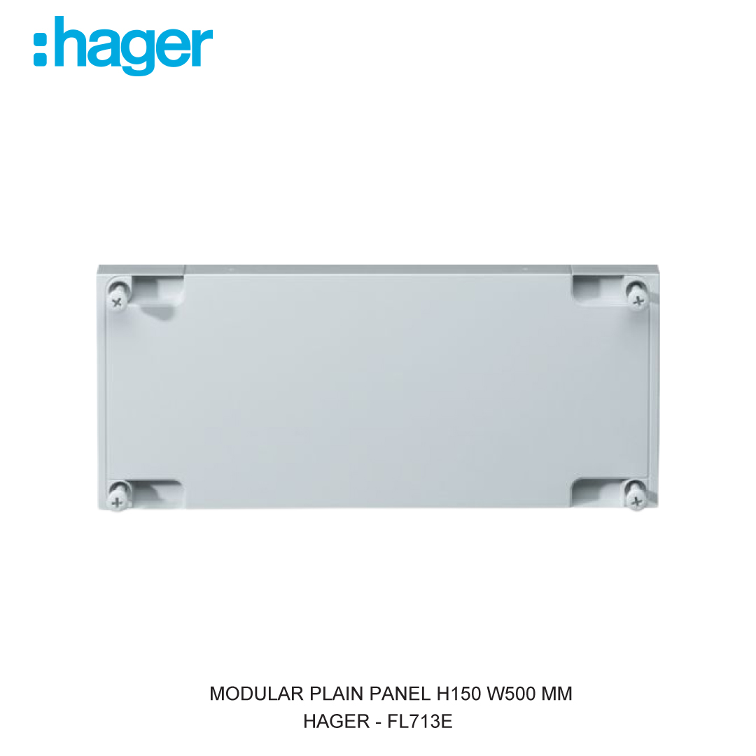 MODULAR PLAIN PANEL H150 W500 MM