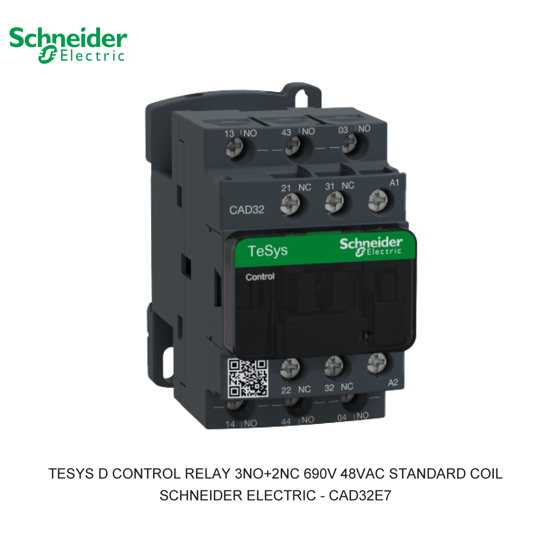 TESYS D CONTROL RELAY 3NO+2NC 690V 48VAC STANDARD COIL